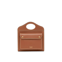 W TOP HANDLE BAG BRUN MALT