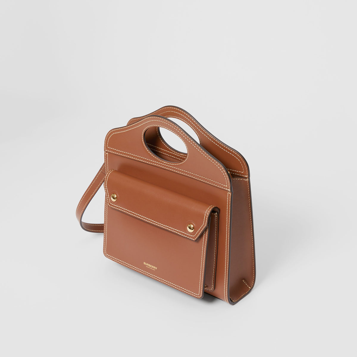 W TOP HANDLE BAG BRUN MALT