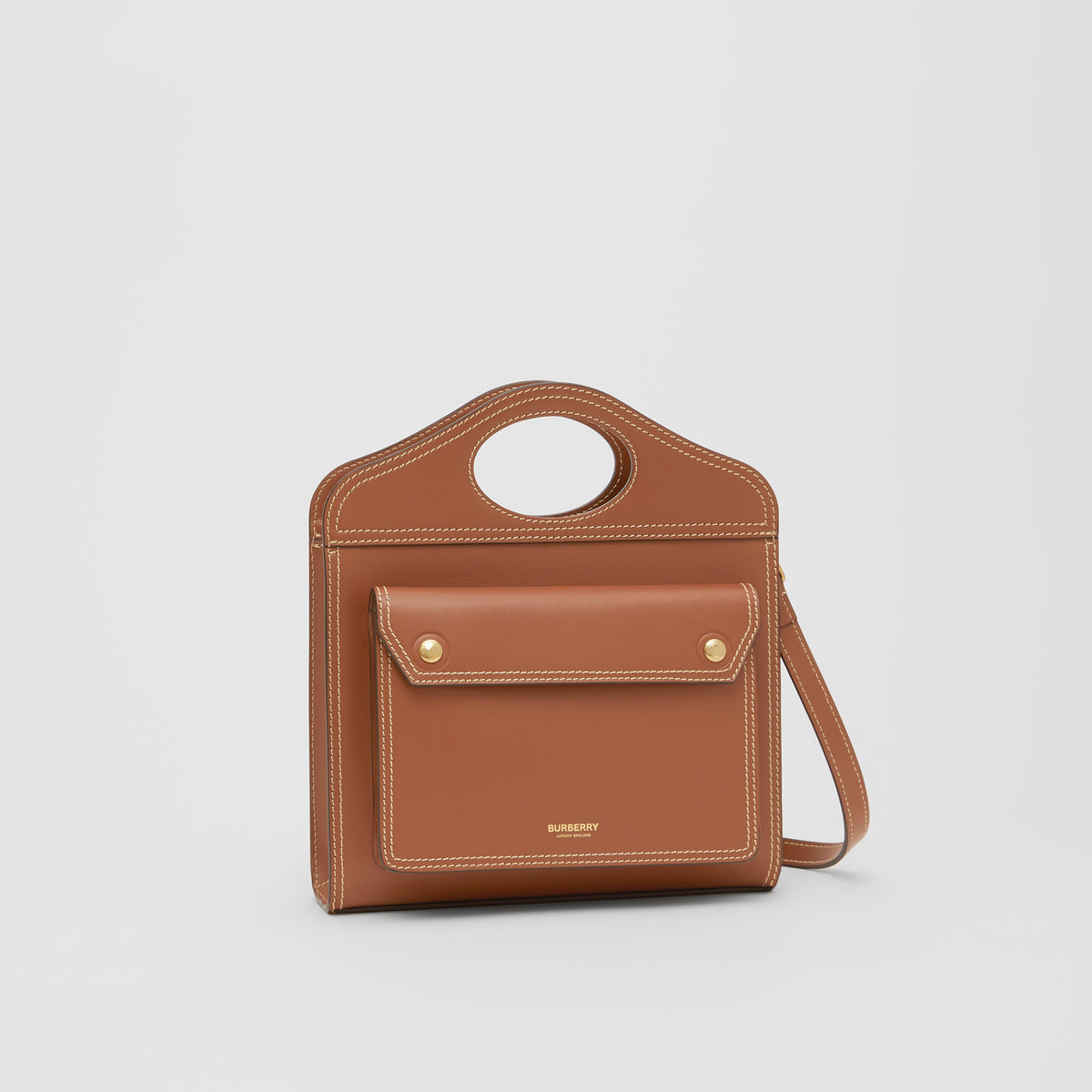 W TOP HANDLE BAG BRUN MALT