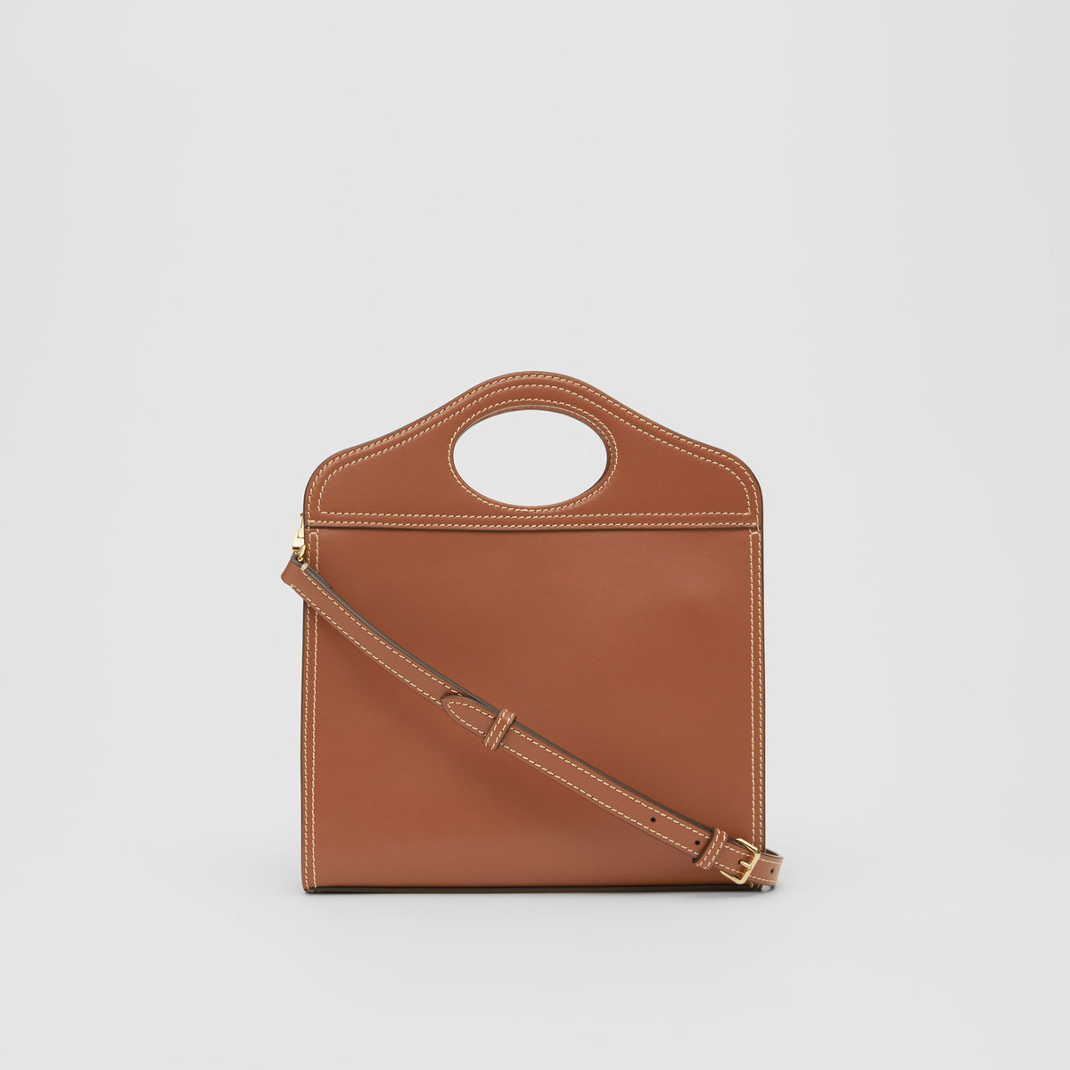 W TOP HANDLE BAG BRUN MALT