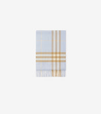 CASHMERE SCARVES Bleu pâle/Beige Arc