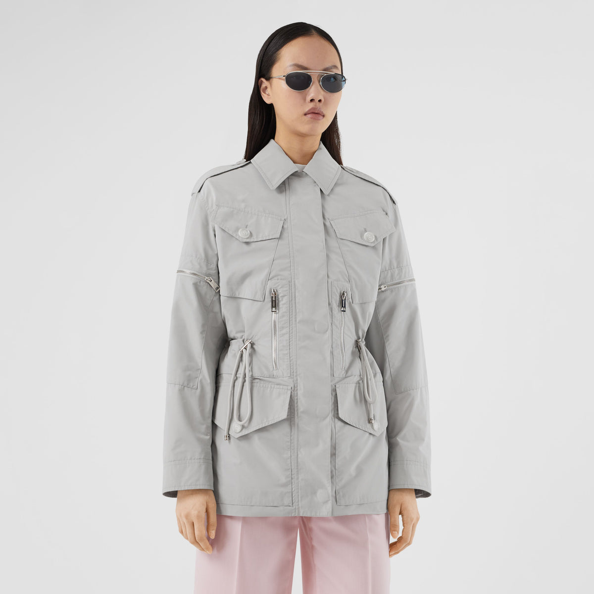 W PARKA GRIS MÉLANGE