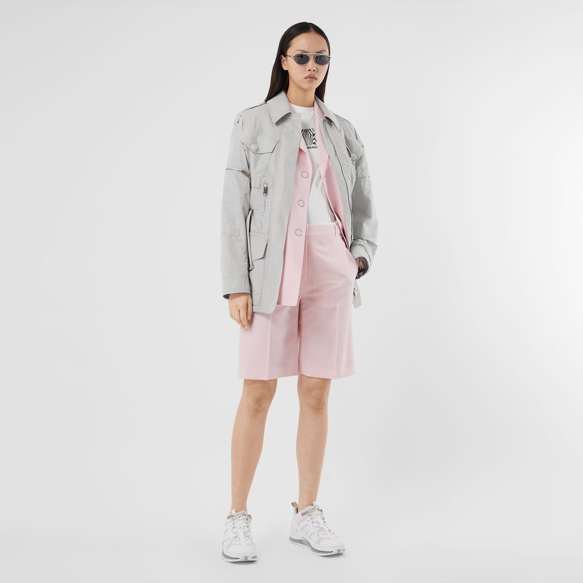 W PARKA GRIS MÉLANGE