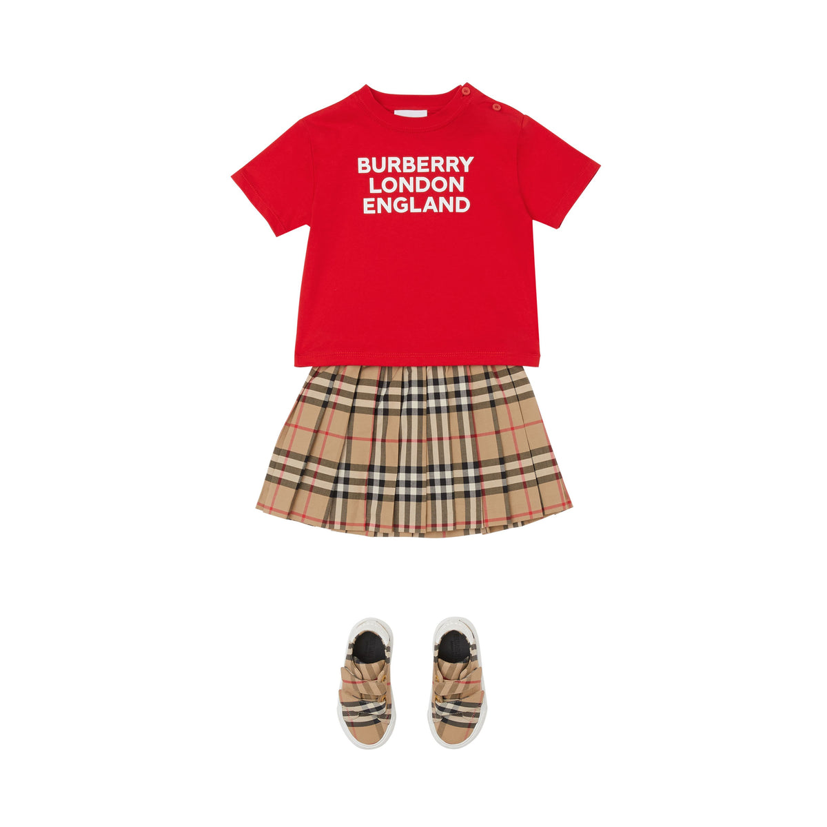 INF GIRL T-SHIRTS ROUGE VIF