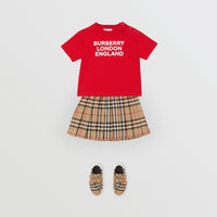 INF GIRL T-SHIRTS ROUGE VIF