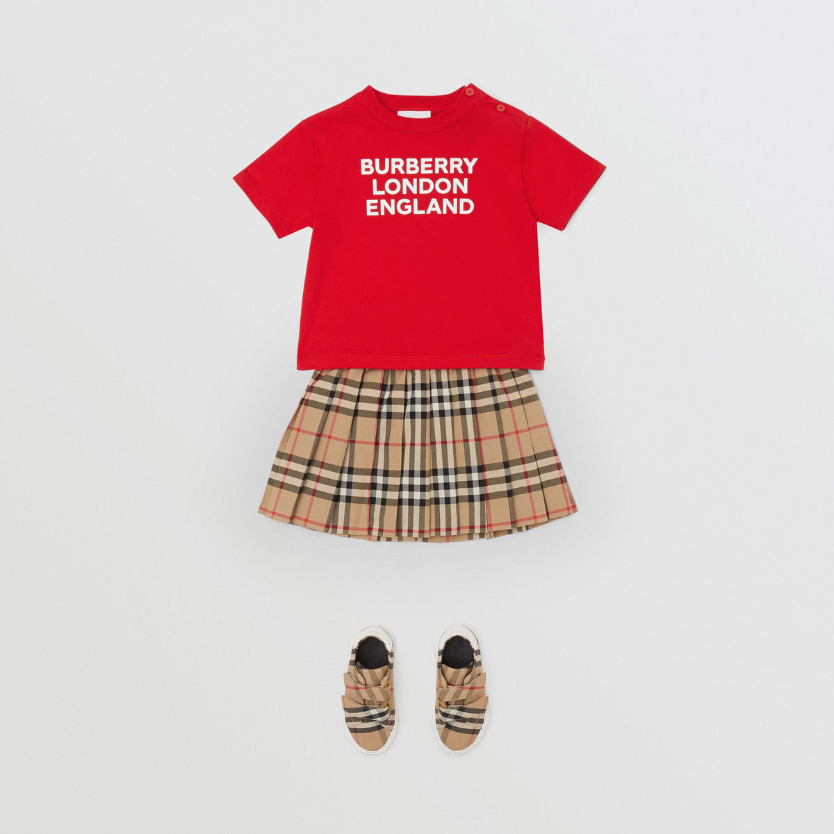 INF GIRL T-SHIRTS ROUGE VIF