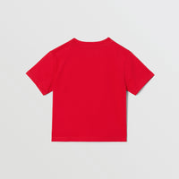 INF GIRL T-SHIRTS ROUGE VIF