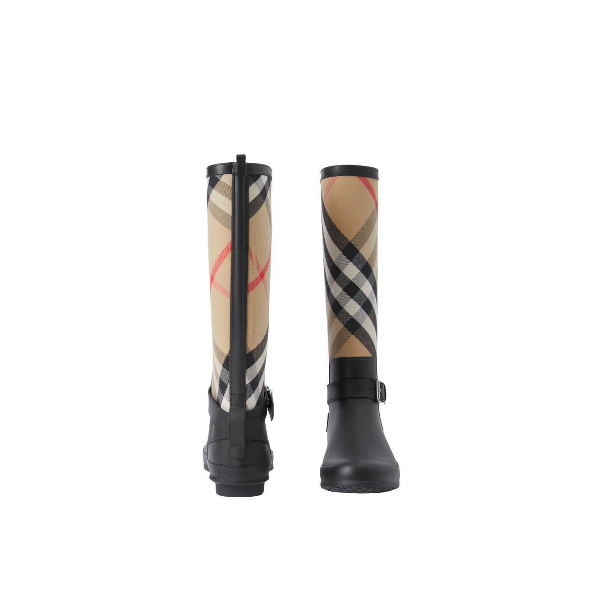 W RAINBOOT NOIR/BEIGE ARCHIVE