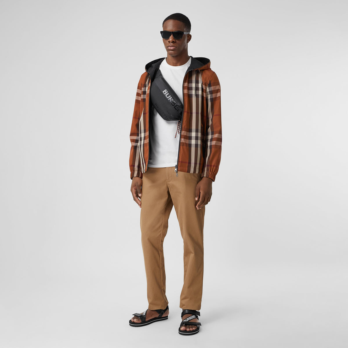M ANORAK CHK BOULEAU FONCÉ BRUN