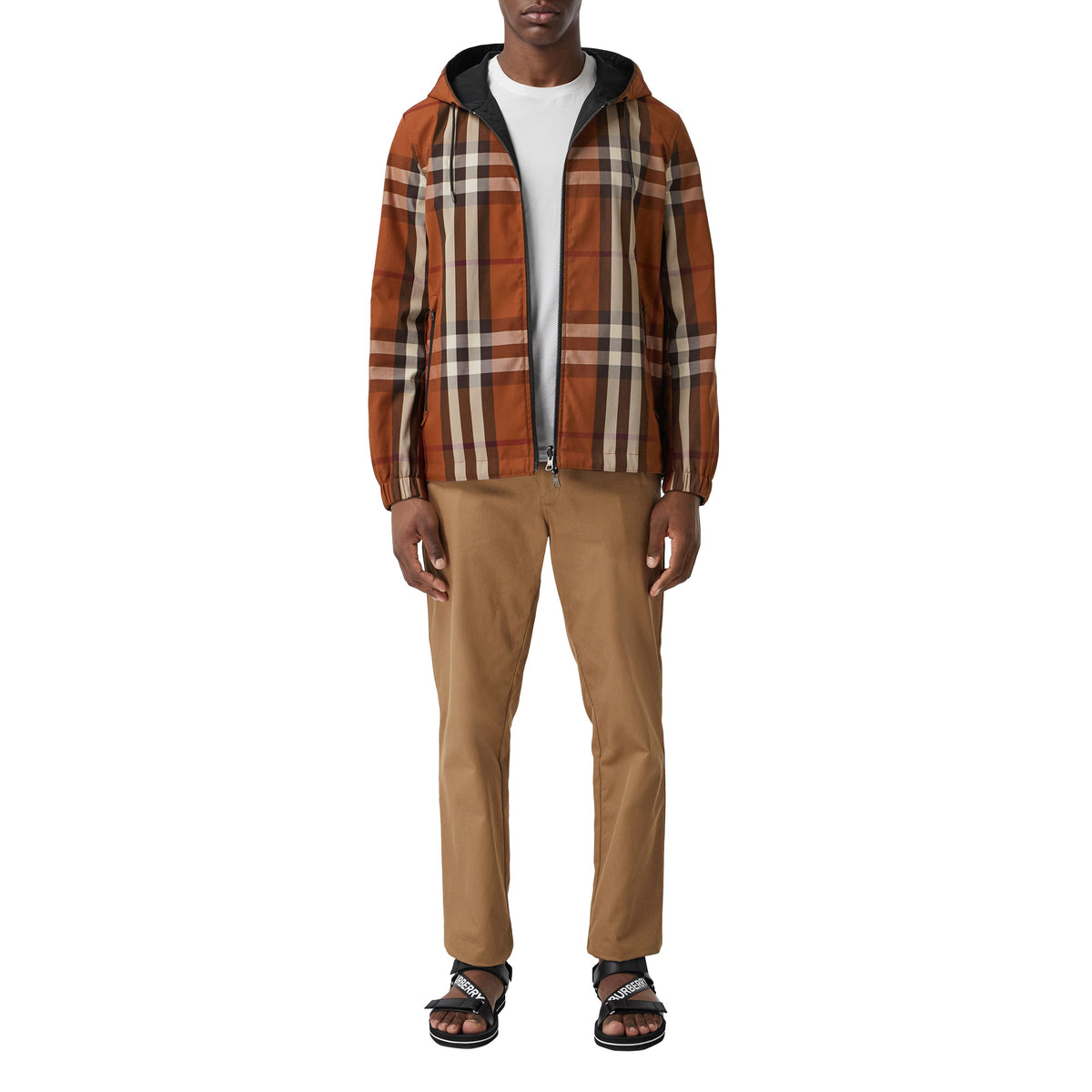 M ANORAK CHK BOULEAU FONCÉ BRUN