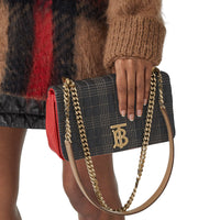 W CROSSBODY BAG Noir/Rouge/Camel