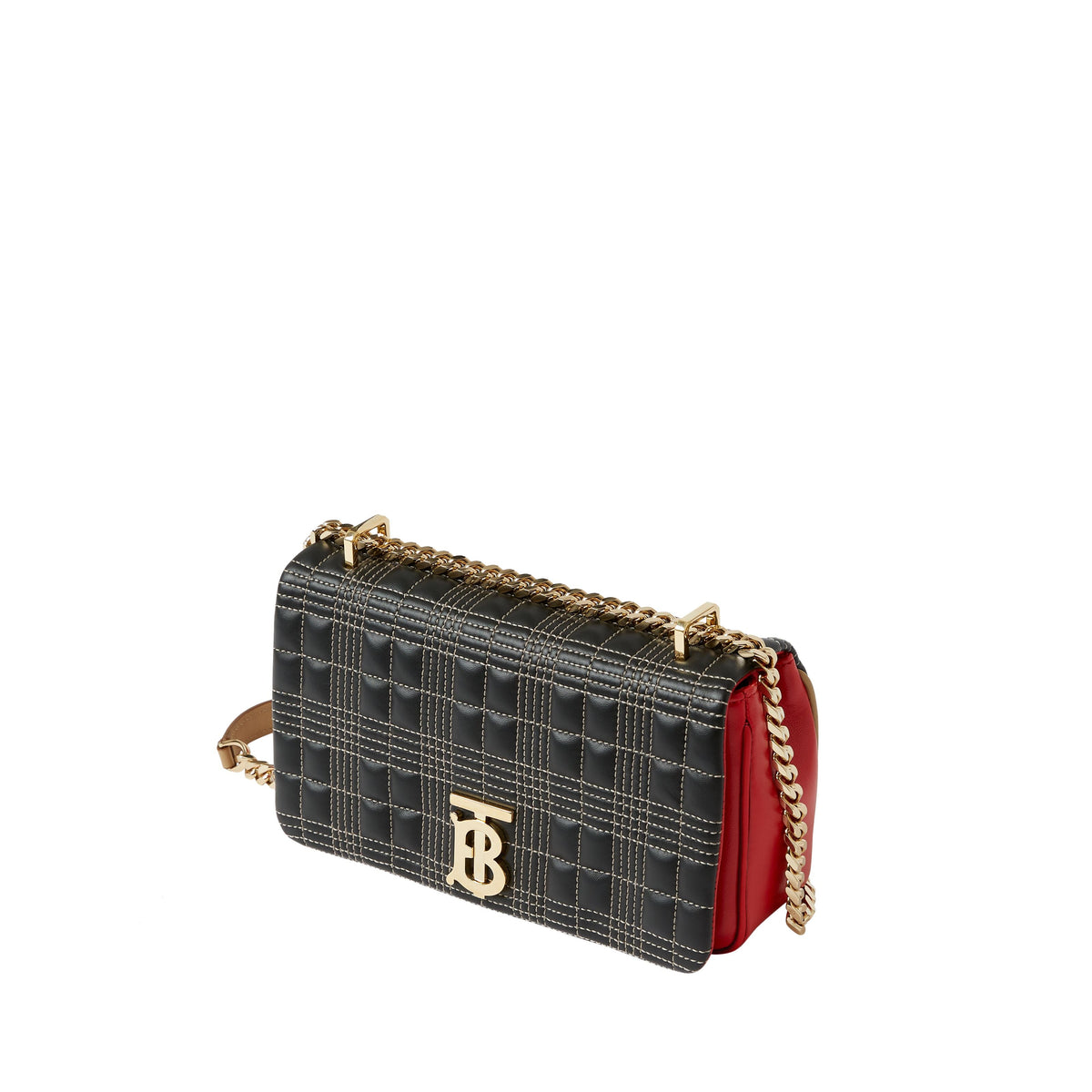 W CROSSBODY BAG Noir/Rouge/Camel