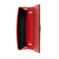 W CROSSBODY BAG Noir/Rouge/Camel
