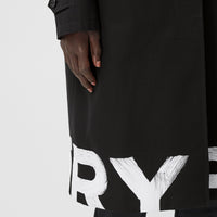 W S BREASTED COAT NOIR