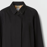 W S BREASTED COAT NOIR