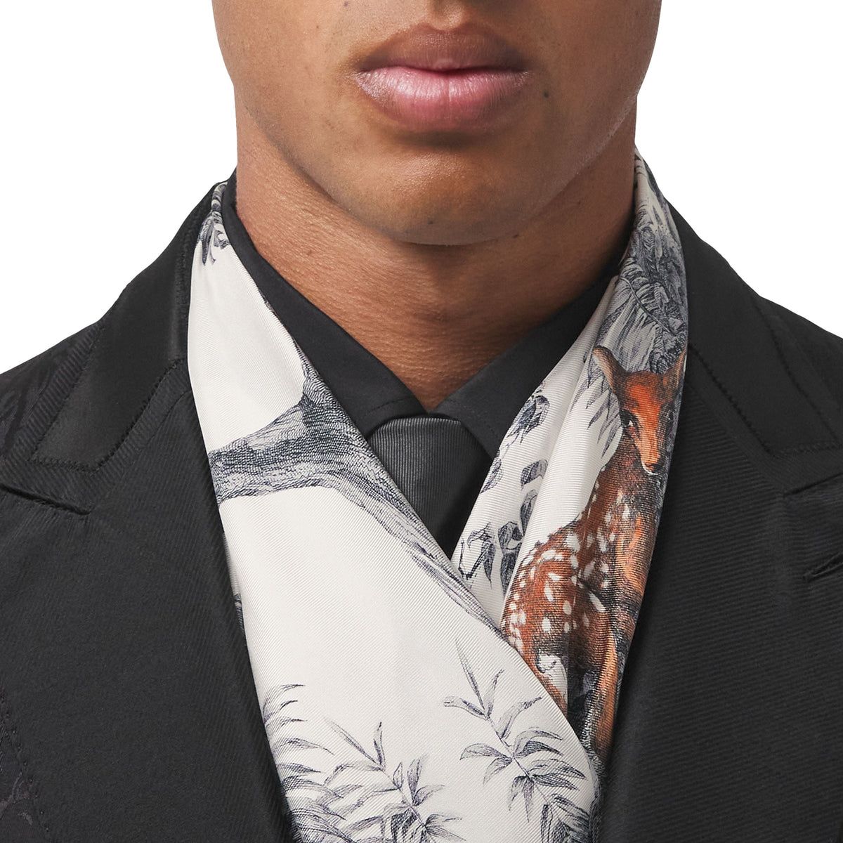 SILK SCARVES NOYER CLAIR