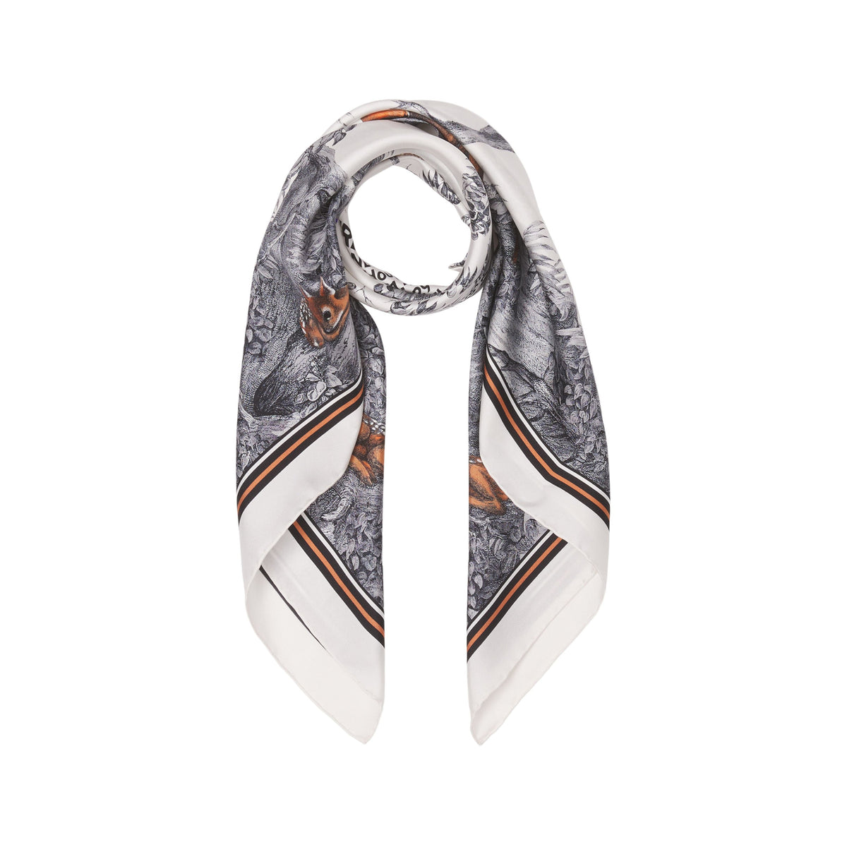 SILK SCARVES NOYER CLAIR