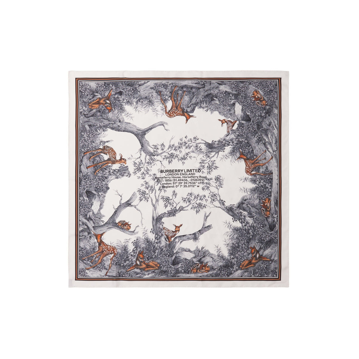 SILK SCARVES NOYER CLAIR