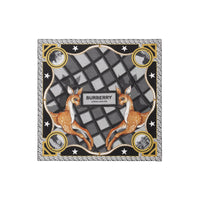 SILK SCARVES MONOCHROME
