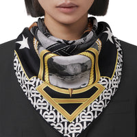SILK SCARVES MONOCHROME