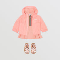 INF GIRL JACKETS ROSE ARGILE CLAIR