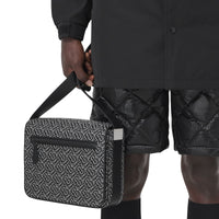 M MESSENGER BAG NOIR BLANC