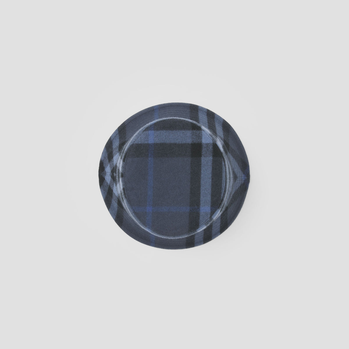 M BUCKET HAT Bleu encre (carreaux IP)