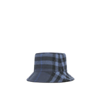 M BUCKET HAT Bleu encre (carreaux IP)
