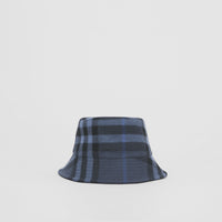 M BUCKET HAT Bleu encre (carreaux IP)
