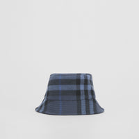 M BUCKET HAT Bleu encre (carreaux IP)