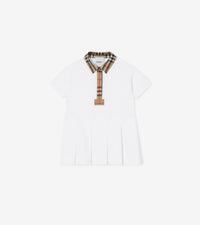INF GIRL JERSY DRESS BLANC