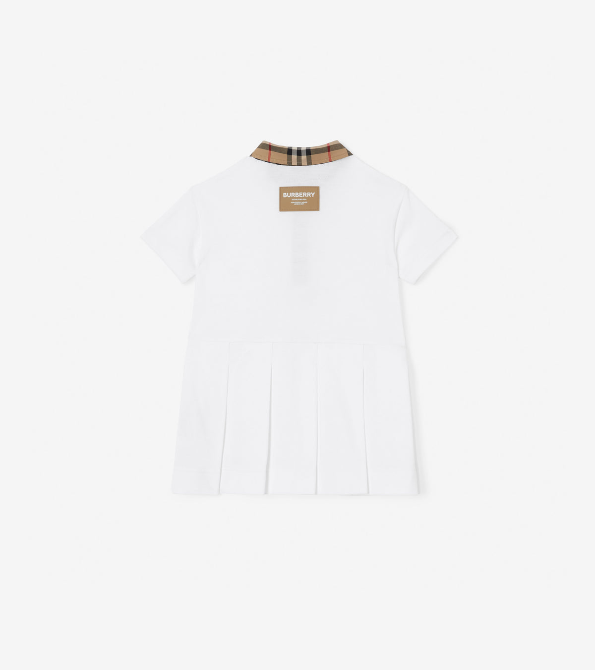 INF GIRL JERSY DRESS BLANC