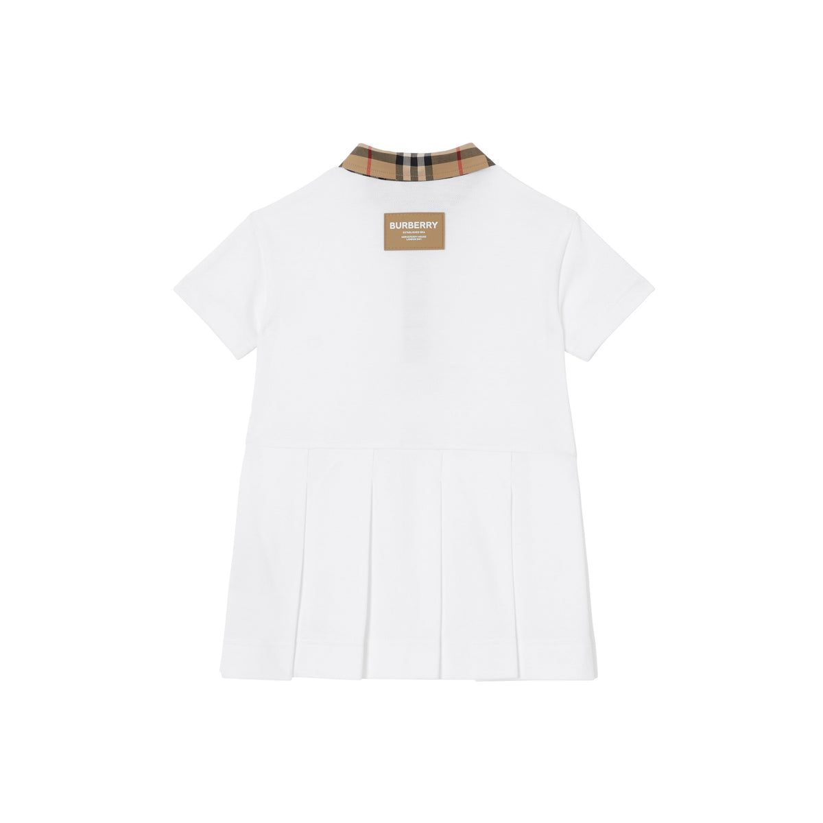 INF GIRL JERSY DRESS BLANC