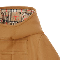 KID BOY COATS SABLE FONCÉ