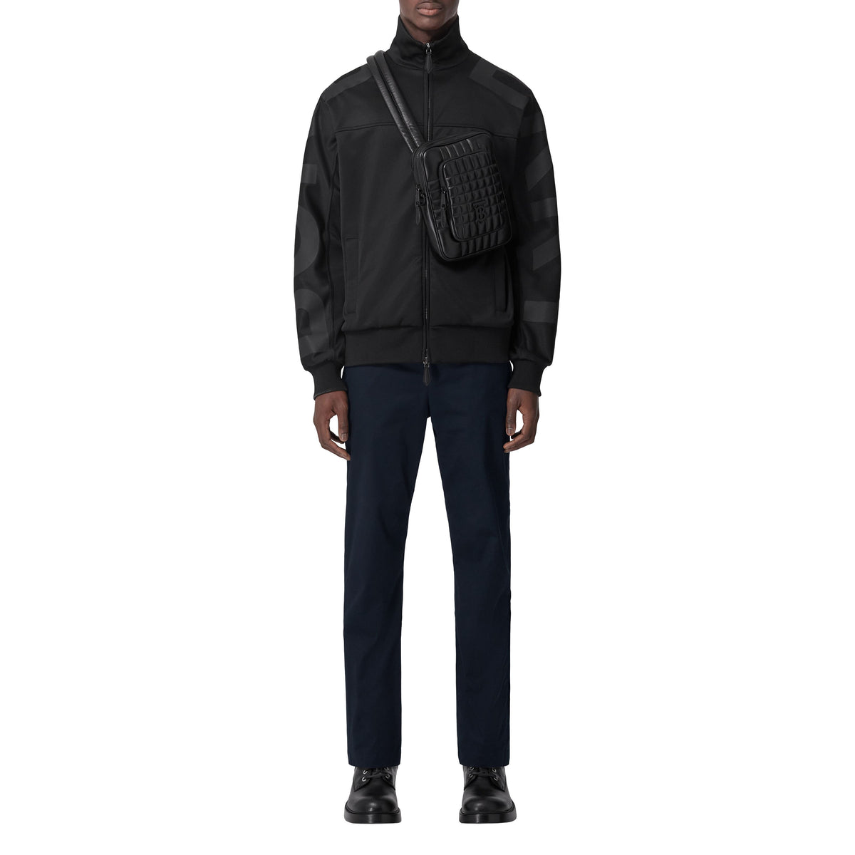 M CASUAL TROUSERS BLEU CHARBON