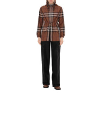 W JACKETS CASUAL CHK BOULEAU FONCÉ BRUN