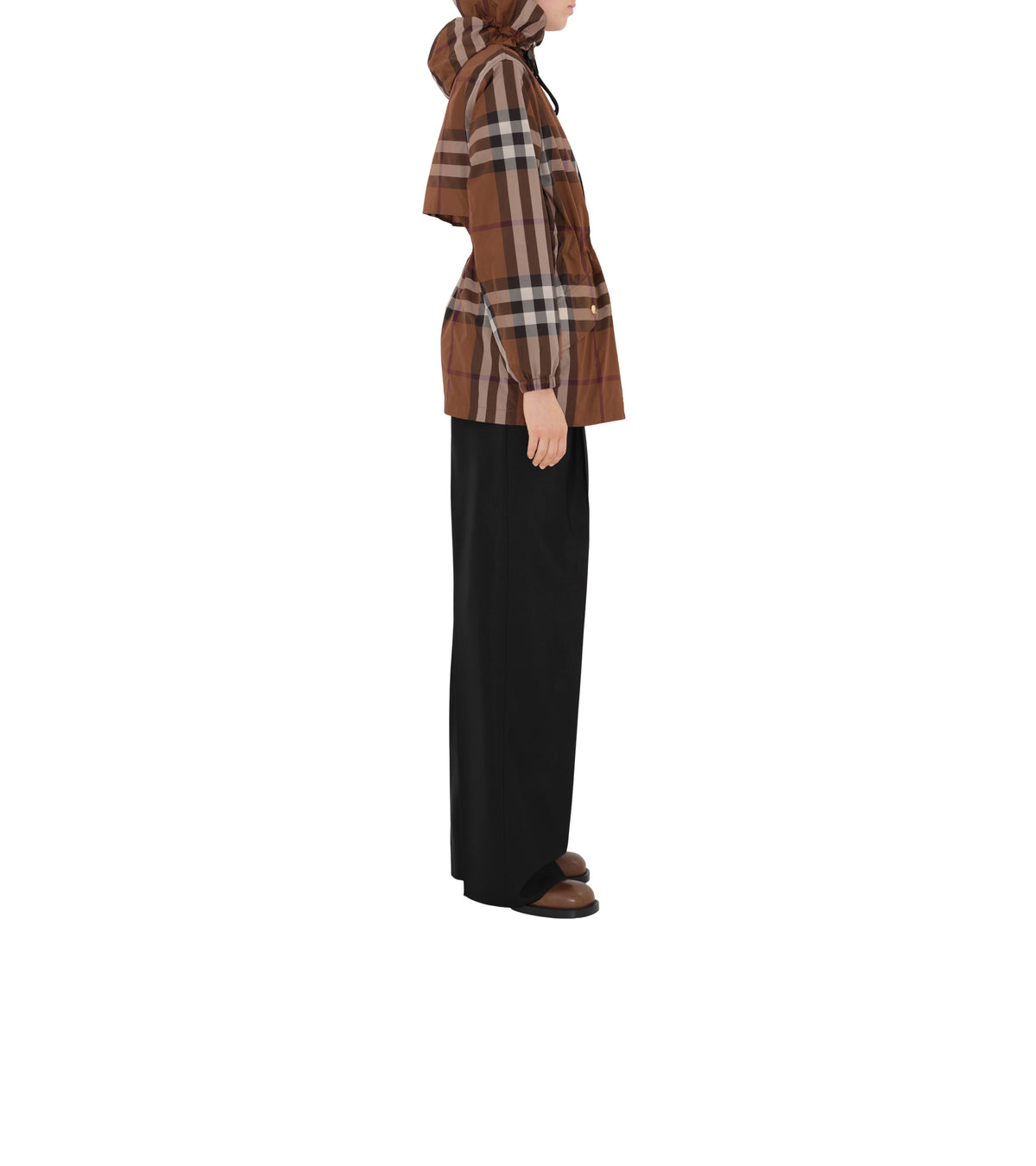 W JACKETS CASUAL CHK BOULEAU FONCÉ BRUN