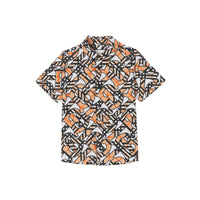 KID BOY SHIRTS MOTIF IP BLANC