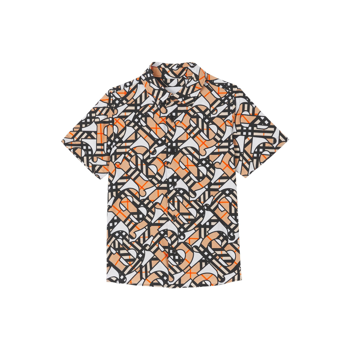 KID BOY SHIRTS MOTIF IP BLANC