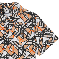 KID BOY SHIRTS MOTIF IP BLANC
