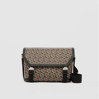 M MESSENGER BAG NOIR/ORANGE
