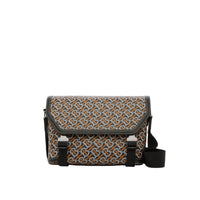 M MESSENGER BAG NOIR/ORANGE