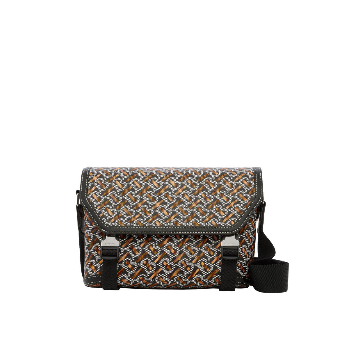 M MESSENGER BAG NOIR/ORANGE