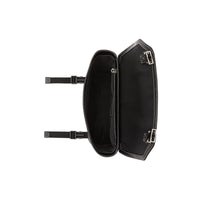 M MESSENGER BAG NOIR/ORANGE