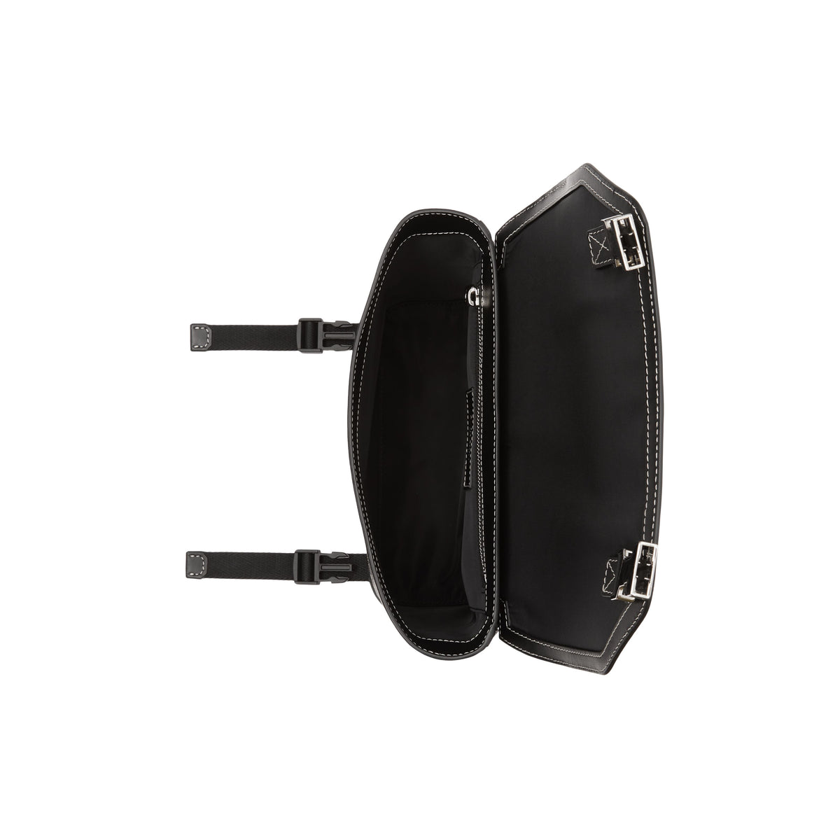 M MESSENGER BAG NOIR/ORANGE