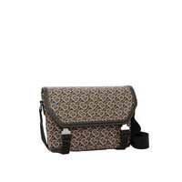M MESSENGER BAG NOIR/ORANGE