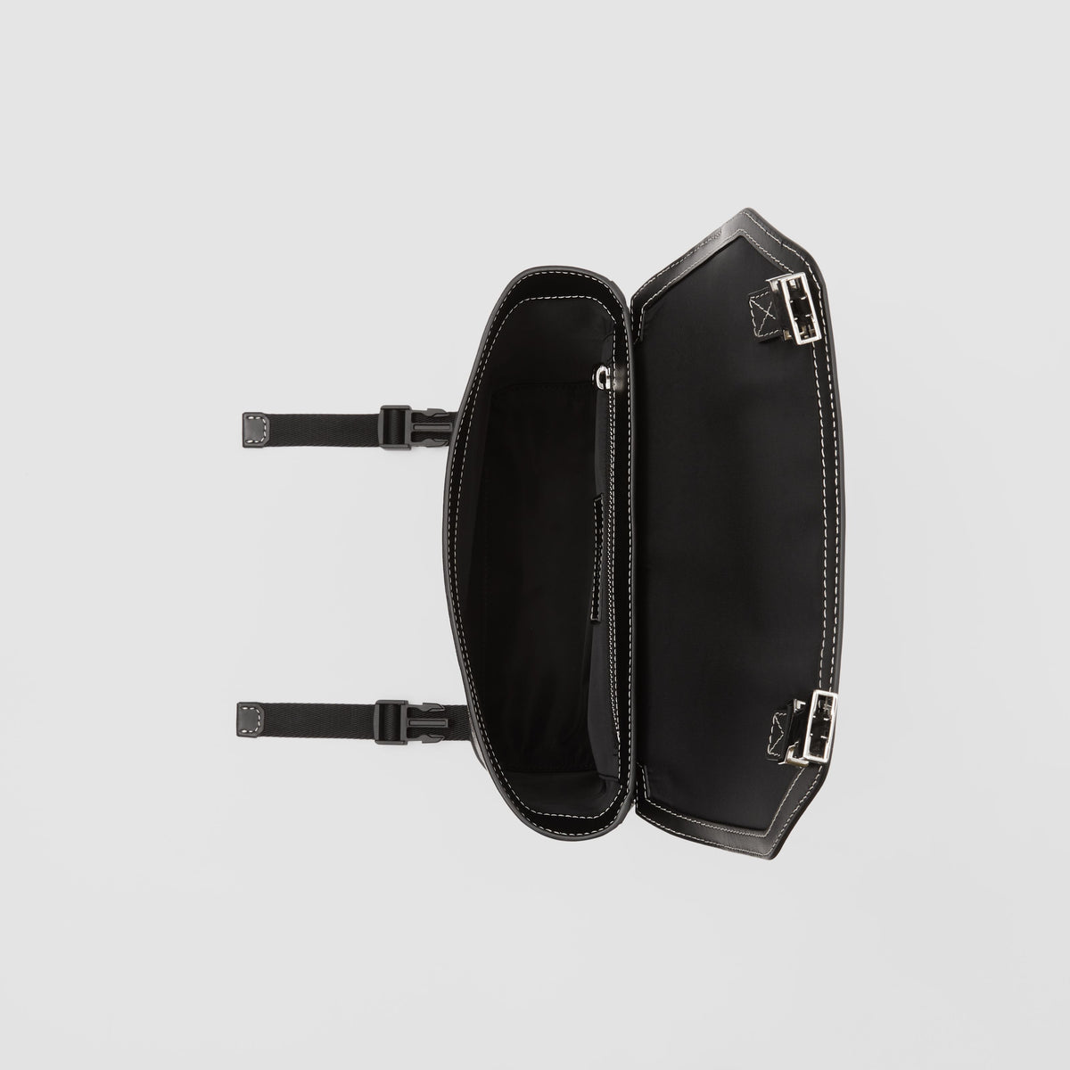 M MESSENGER BAG NOIR/ORANGE