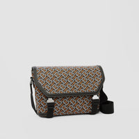 M MESSENGER BAG NOIR/ORANGE