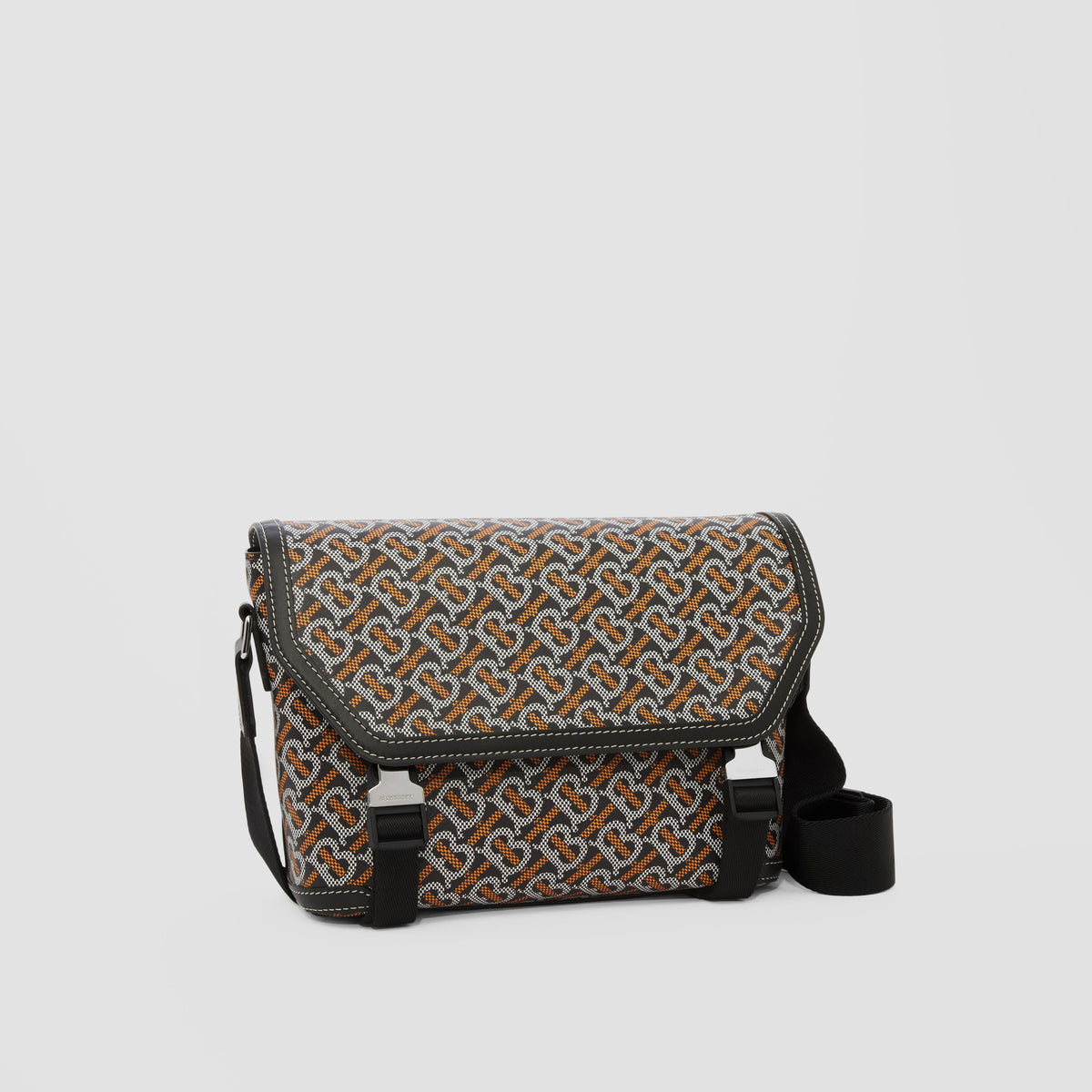 M MESSENGER BAG NOIR/ORANGE