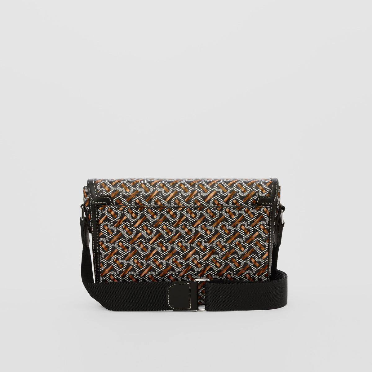 M MESSENGER BAG NOIR/ORANGE